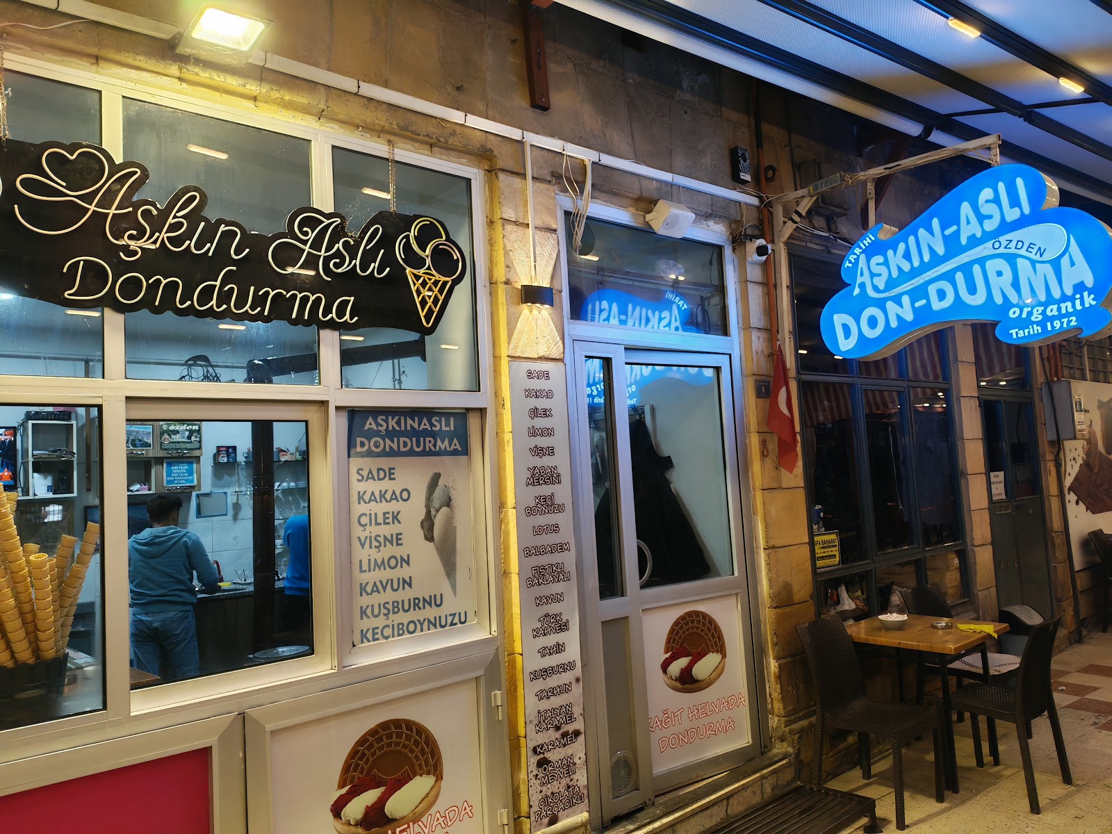 Aşkın Aslı Dondurma mekanı
