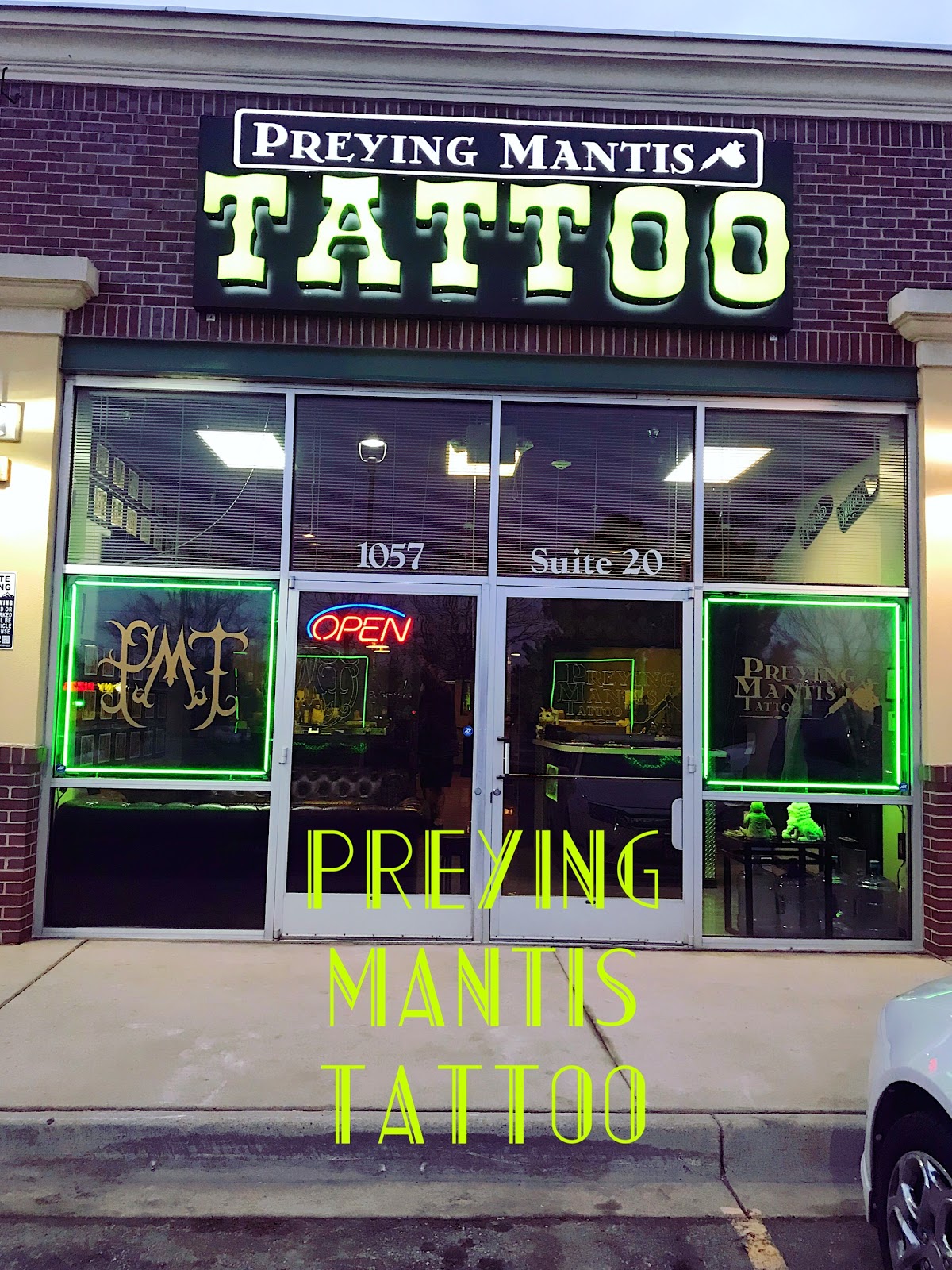 Preying Mantis Tattoo — tattoo studio near Lakewood