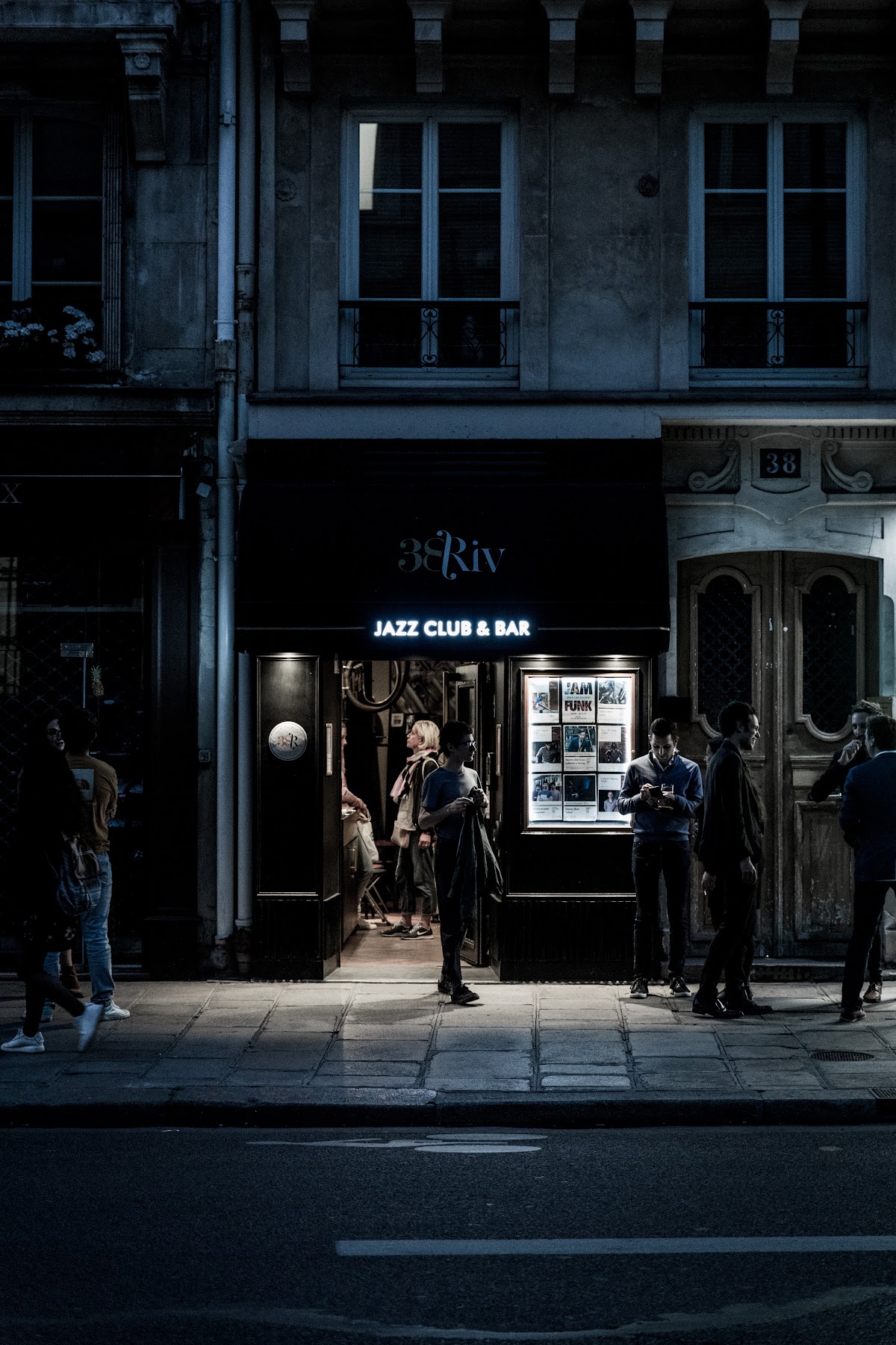 38Riv Jazz Club, vue extérieure