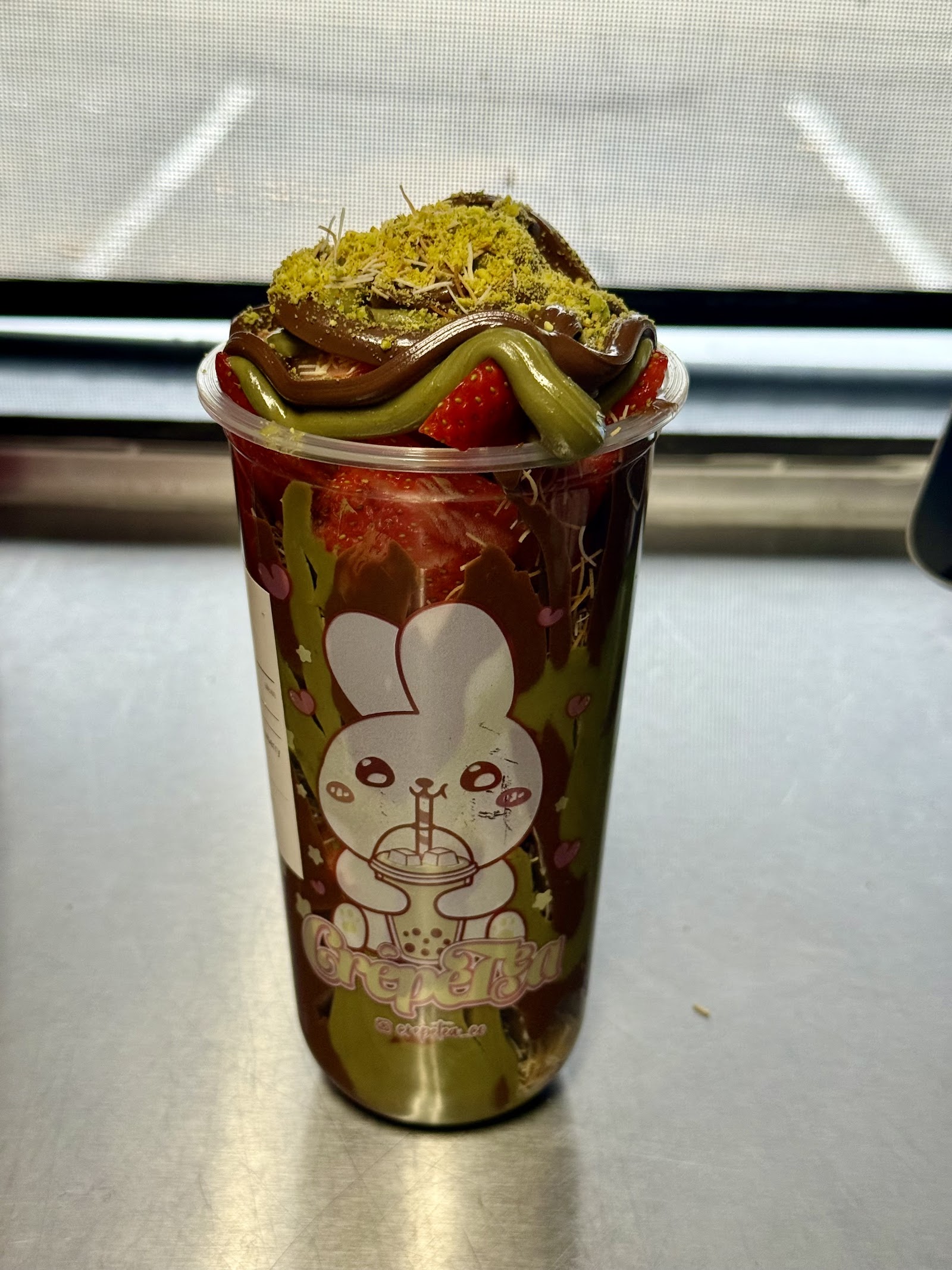 A drink from Crepe Tea Lodi