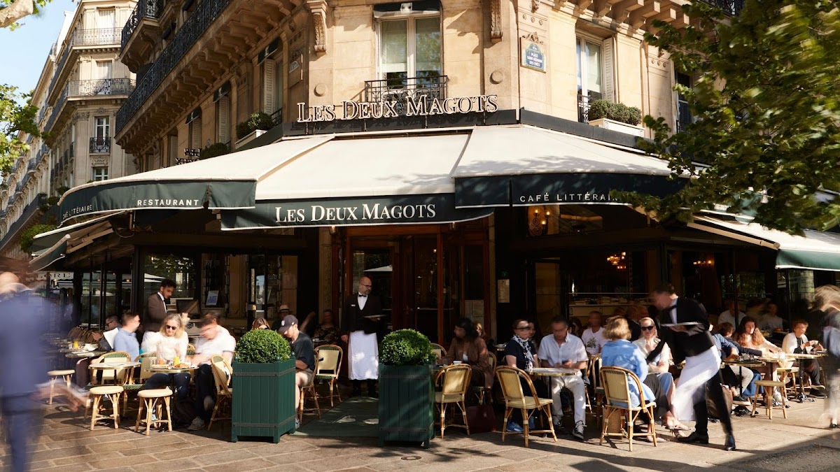 Les Deux Magots, vue extérieure