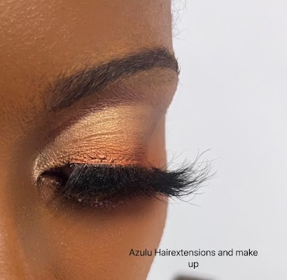 Azulu Hairextensions and Makeup