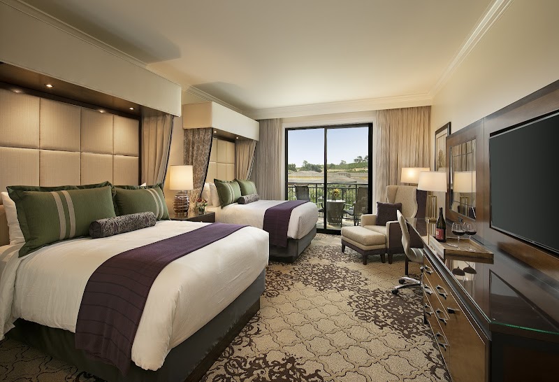 Spacious rooms with balconies and full kitchens