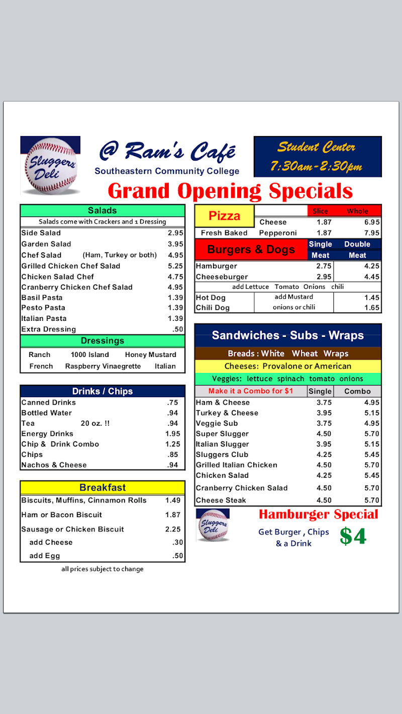 Rams' Café - Sluggers' Deli photo 1