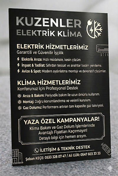 KUZENLER ELEKTRİK KLİMA - Beyaz Eşya Servisi