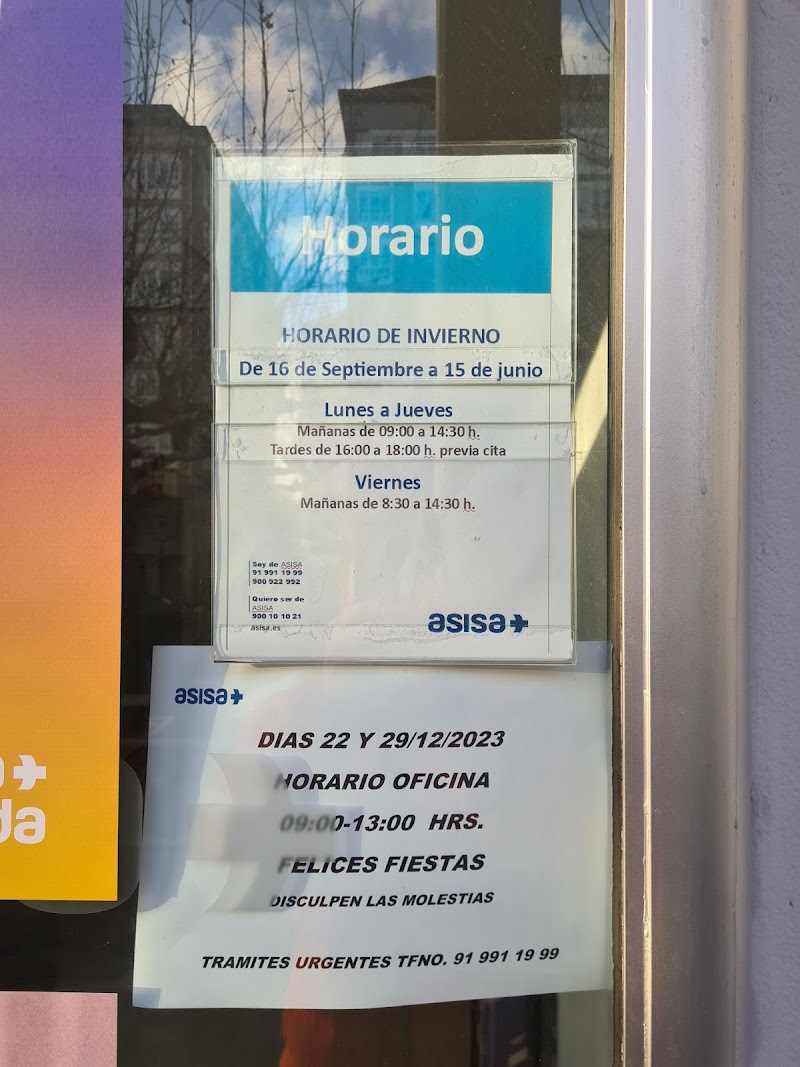 Atención Comercial y al Cliente ASISA Seguros Ferrol photo 2