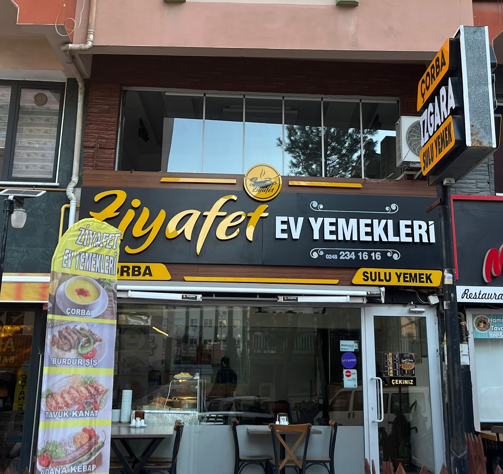 ZİYAFET EV YEMEKLERİ & IZGARA mekanı