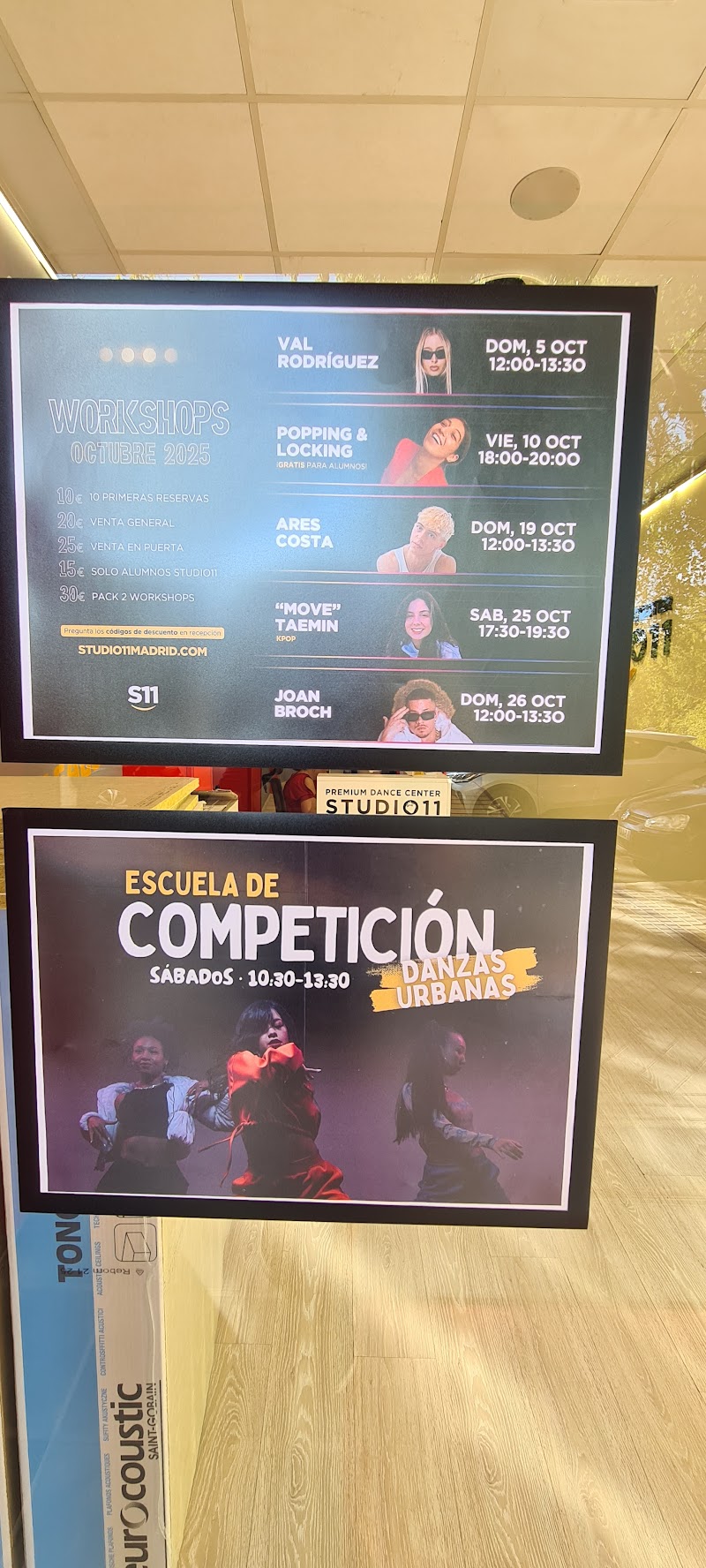 Studio11® Madrid Dance Center (pl. Castilla)