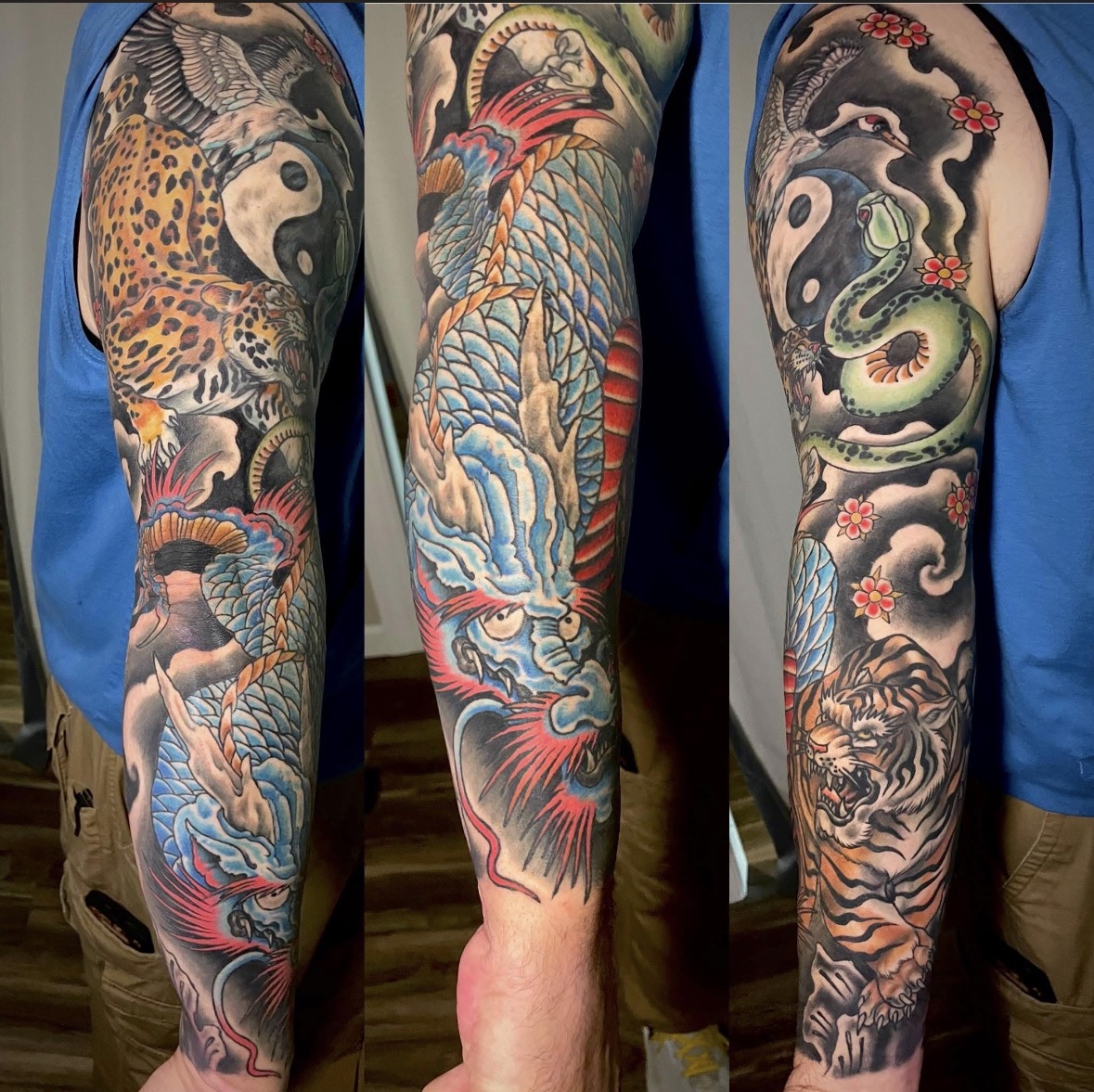 Black Hydra Tattoo tattoo work — photo 2