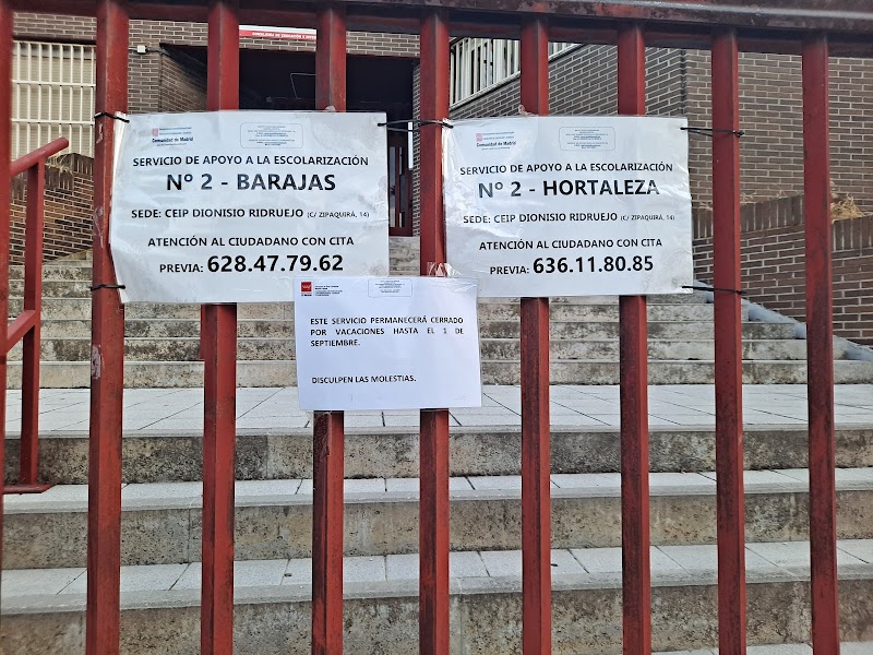 Service Support Schooling Hortaleza