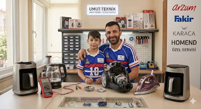 Umut Teknik - Arzum Fakir Karaca Homend Yetkili Servisi - Beyaz Eşya Servisi