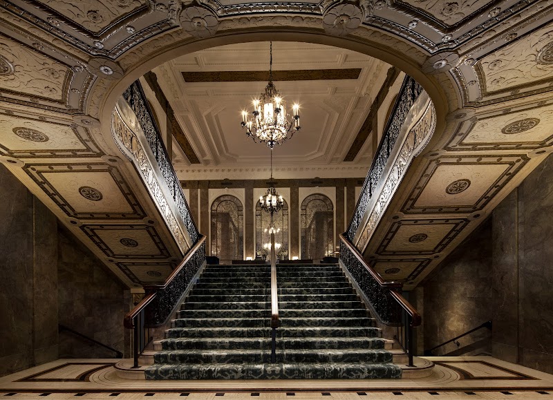 Historic building with modern renovation