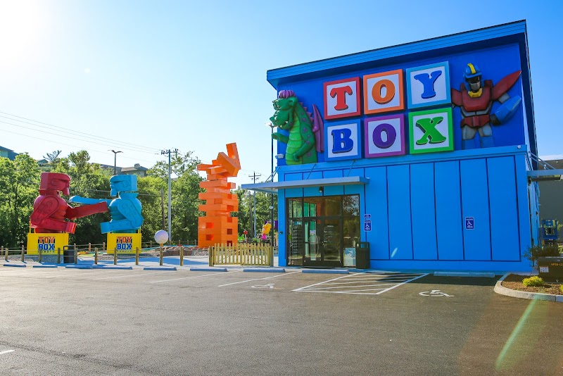 Toy Box Mini Golf banner