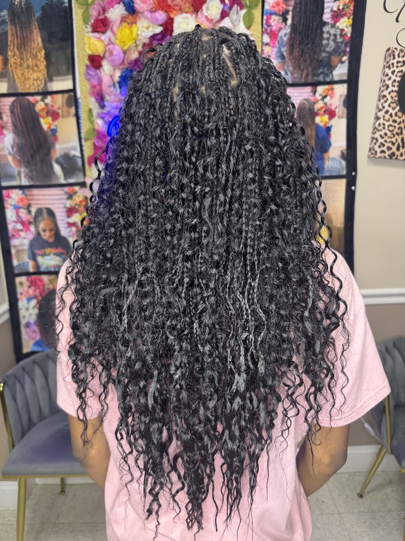 Blessing African hair braiding