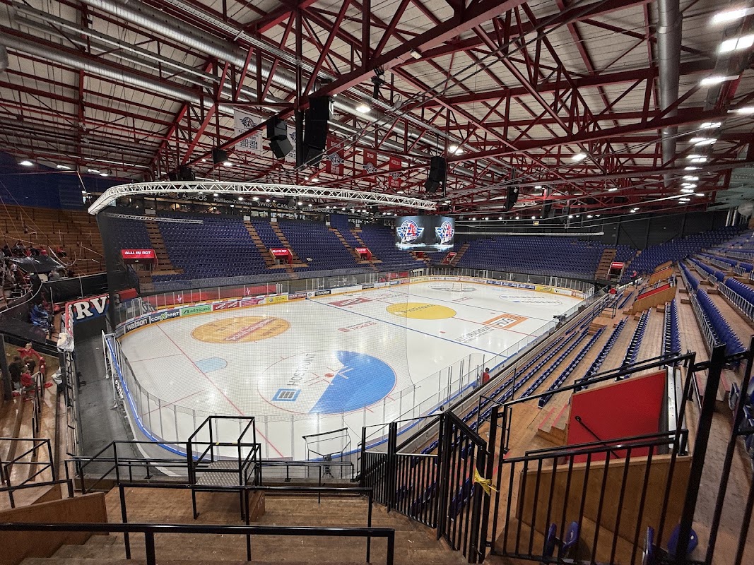 St. Galler Kantonalbank Arena exterior — Rapperswil-Jona, St. Gallen, Switzerland