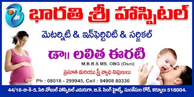 Best Gynecologist in KurnoolDr Lalitha Eerati