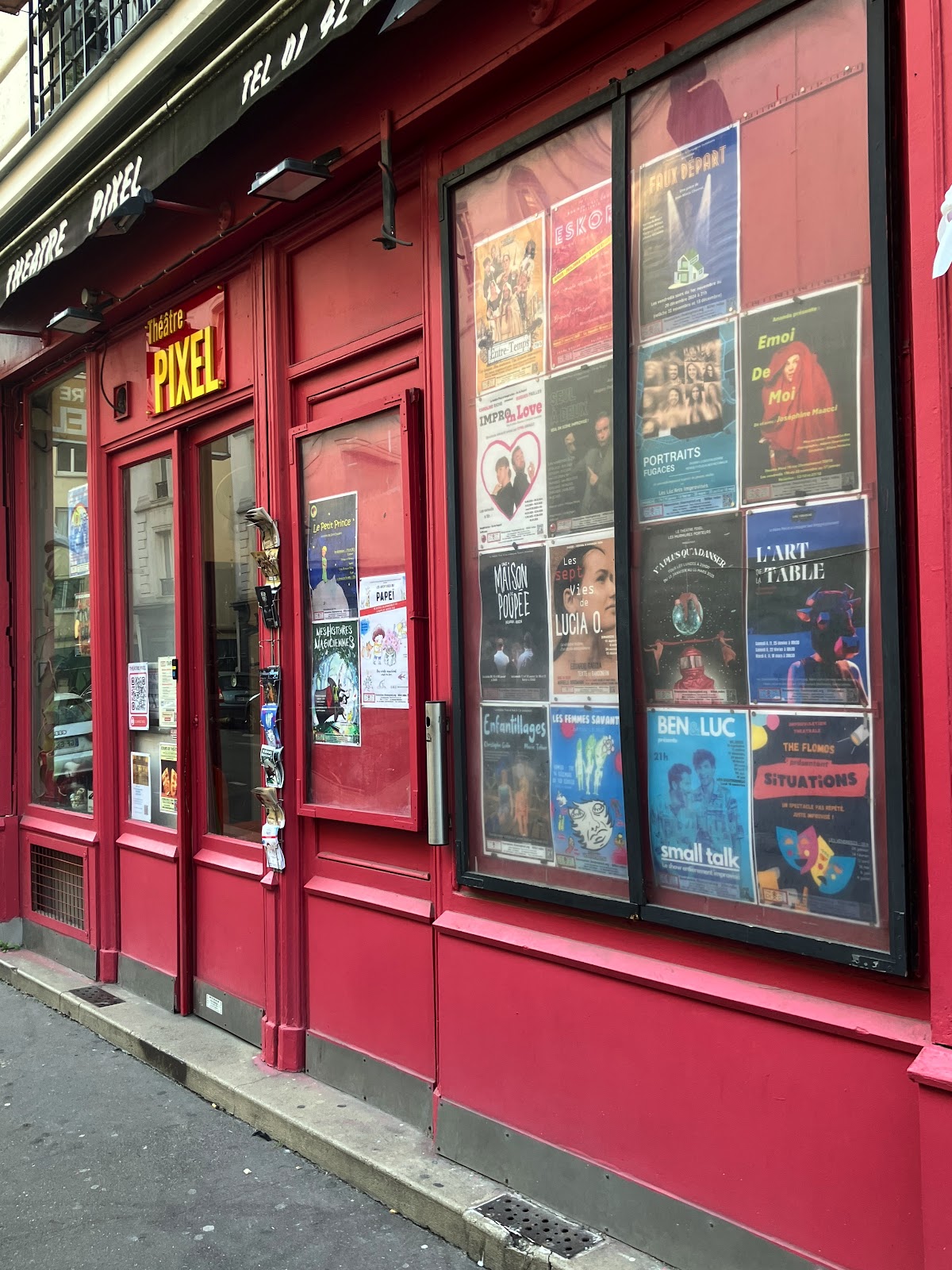 Théâtre Pixel, vue extérieure