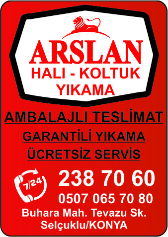 Arslan halı yıkama - Temizlik