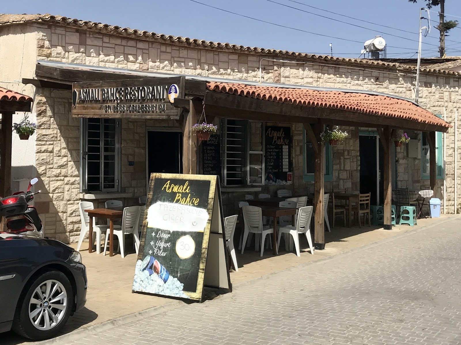 Asmalı Bahçe Restoran mekanı