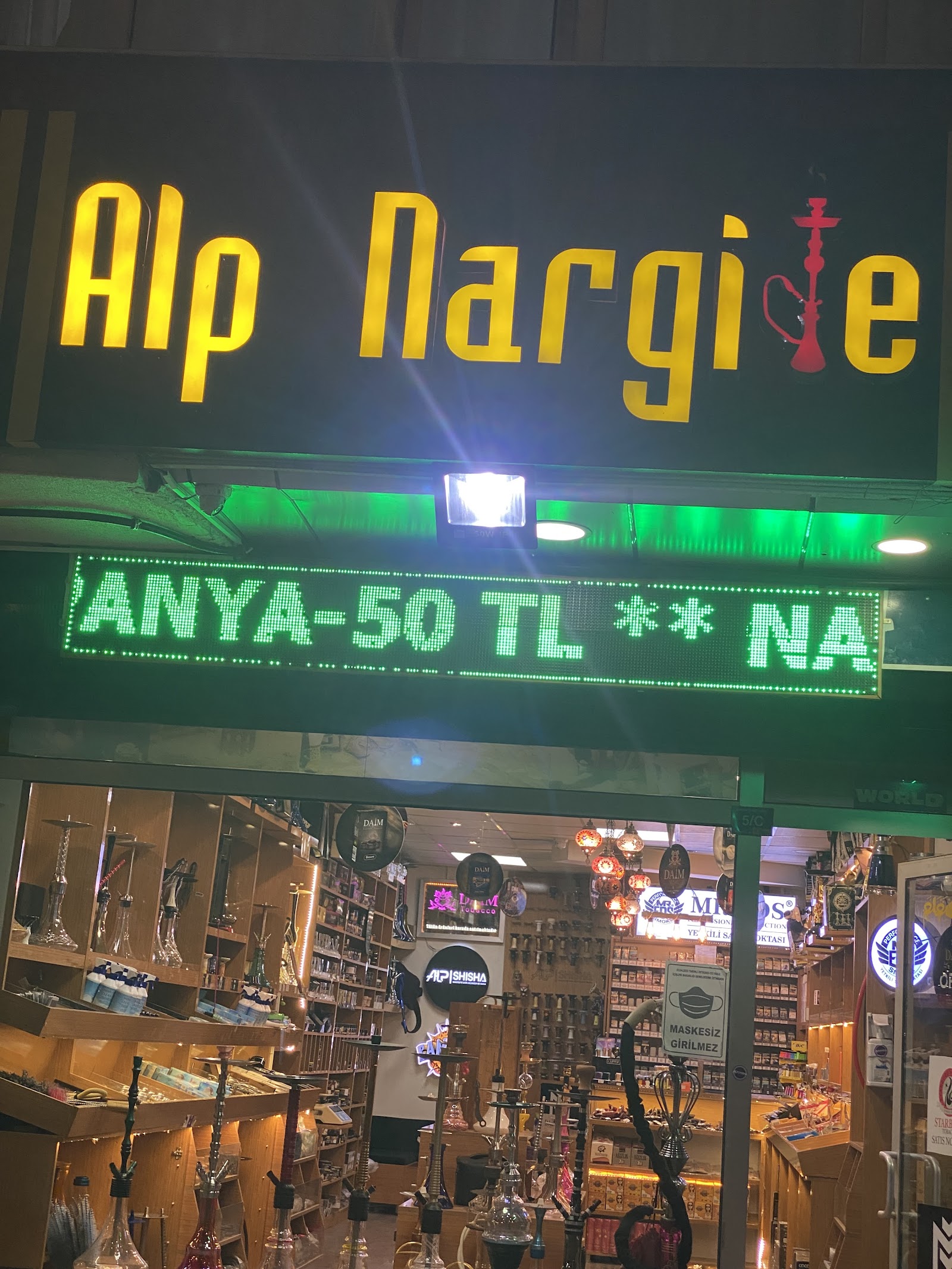 Alp Nargile shisha mekanı