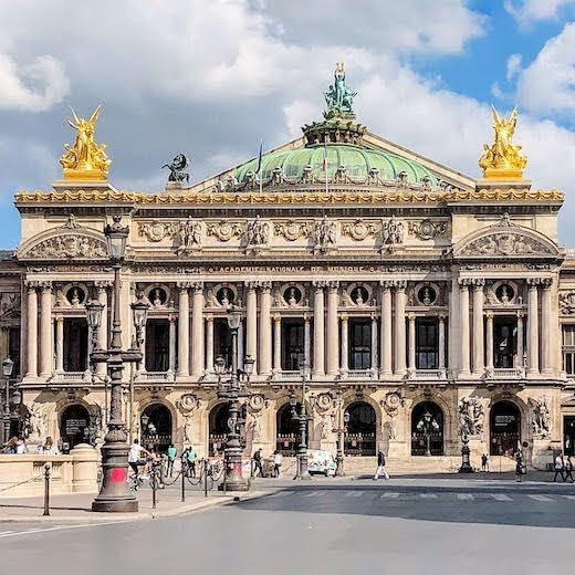 Palais Garnier, vue extérieure