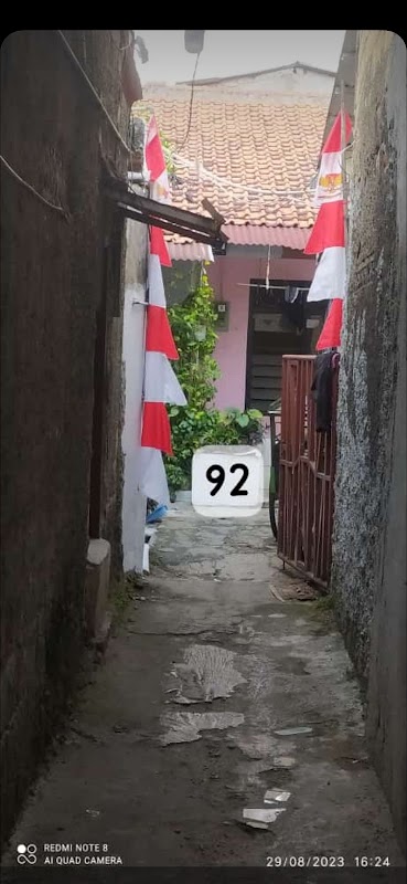 kontrakan ibu Hj Aliyah Masusin