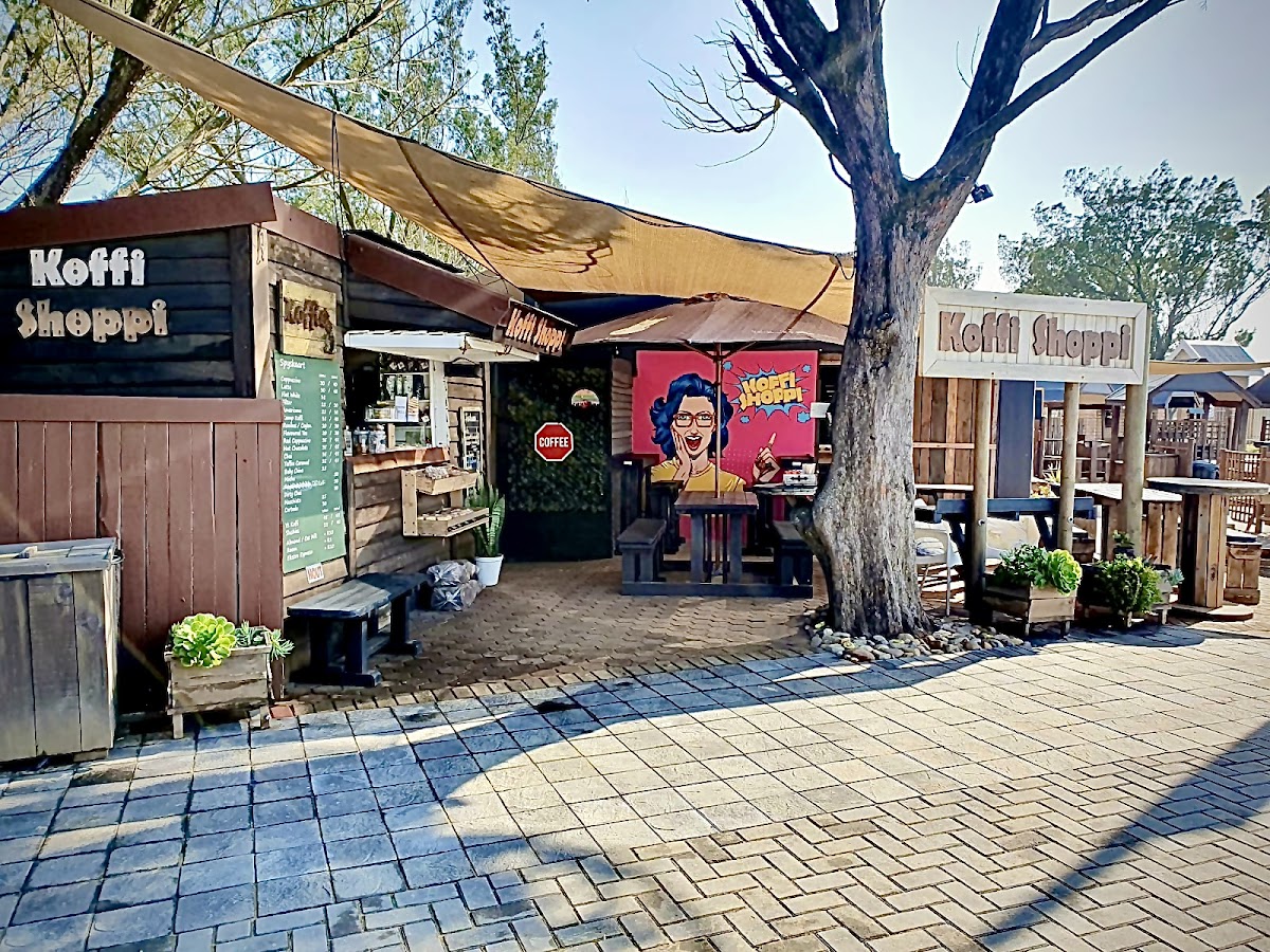 Koffi Shoppi restaurant in Hartenbos, Garden Route
