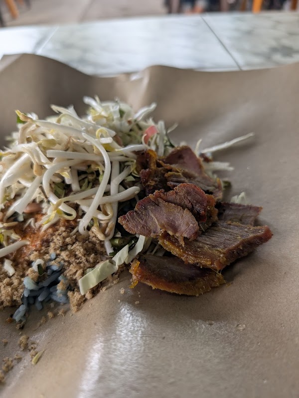 Che Man Nasi Kerabu Golok, Machang, Kelantan.