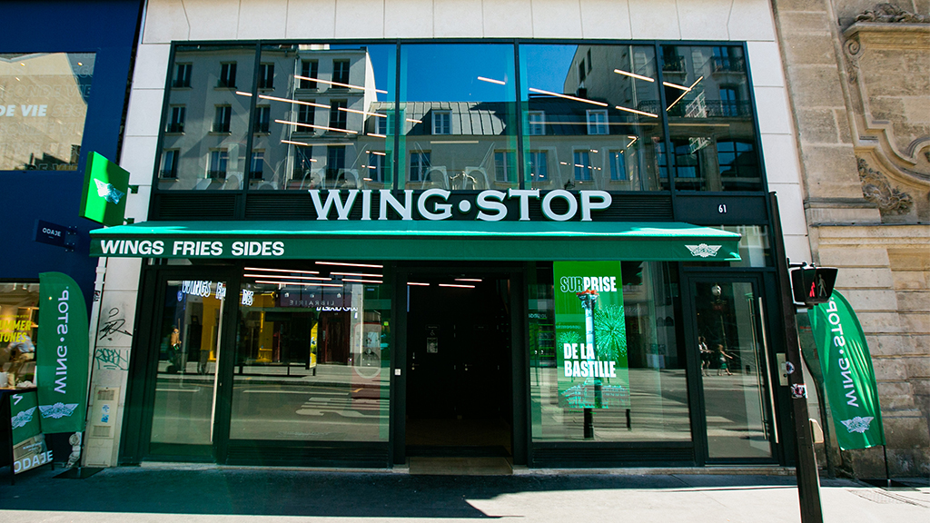 Wingstop Bastille, vue extérieure