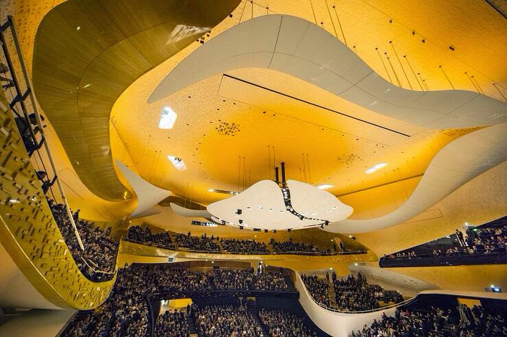 Philharmonie de Paris, vue extérieure