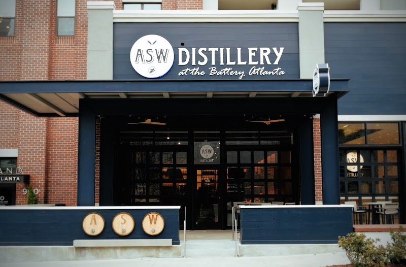 ASW Distillery at The Battery Atlanta, home of Fiddler Bourbon, Hunker Vodka & more