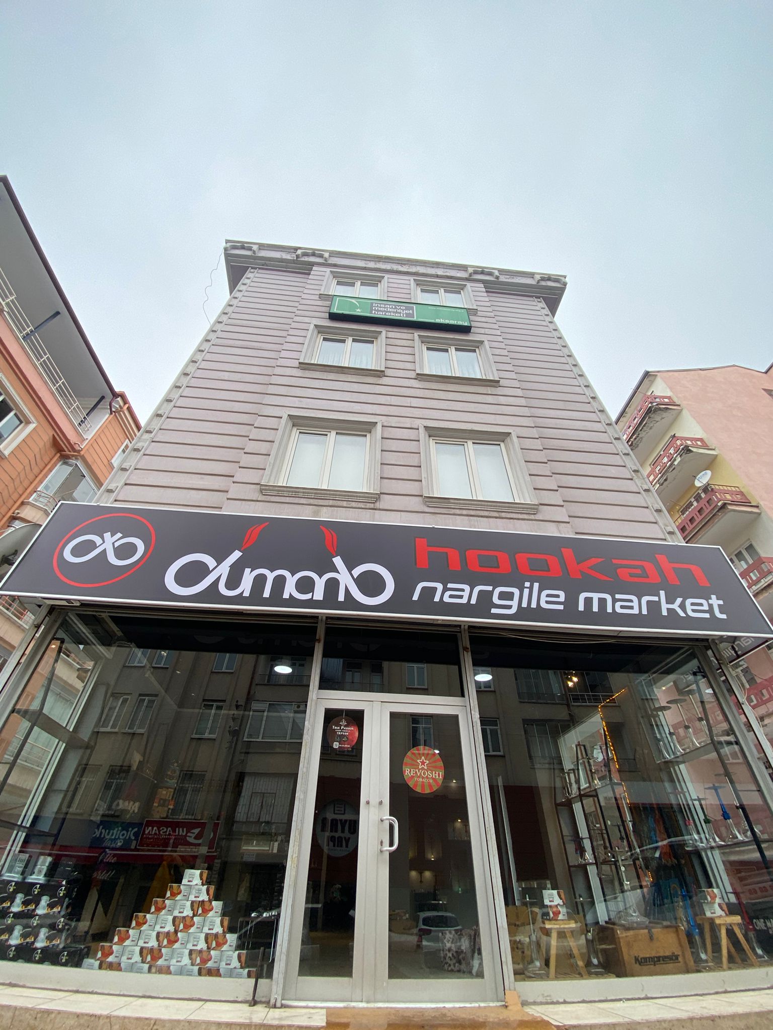 Duman6 hookah nargile market mekanı