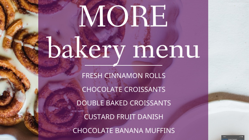 MORE Cafe & Bakeshop photo 3