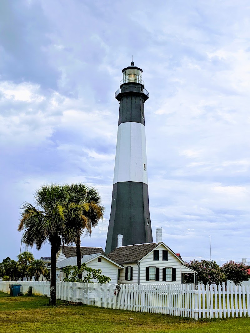 Tybee Beach point in Tybee Island