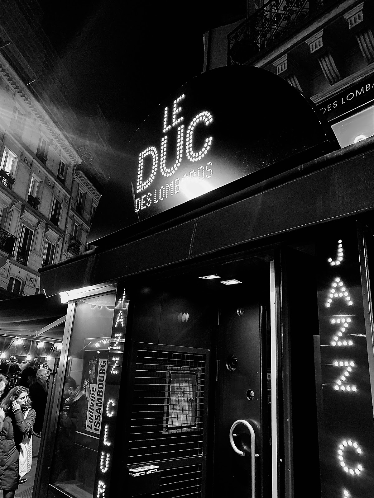 Le Duc des Lombards, vue extérieure