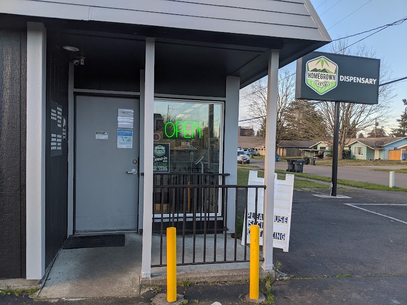 Video tour of Homegrown Oregon Weed Dispensary NE Salem retail environment