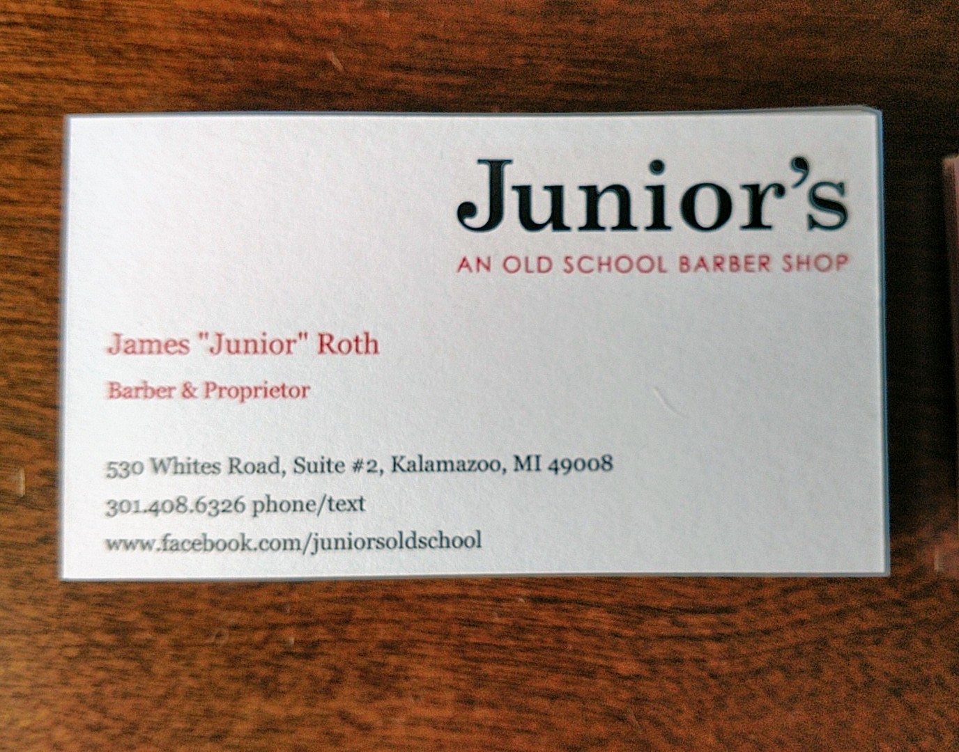 Junior's - An Old School Barbershop photo 1