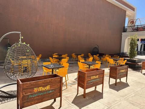Mudi doğal meyve suları Şırnak park AVM şubesi mekanı