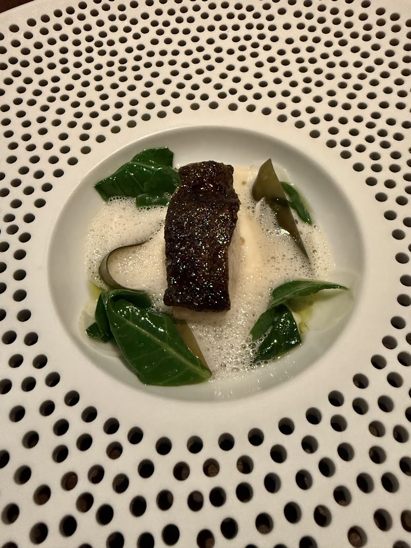 Seasonal tasting menu with refined, smoky flavors