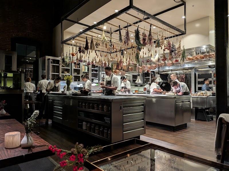 Two-Michelin-star live fire cooking