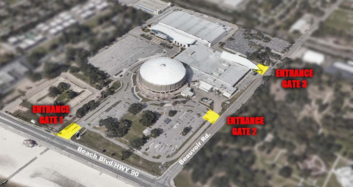 Mississippi Coast Coliseum exterior — Biloxi, United States