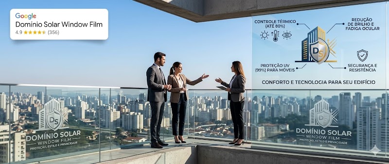 ​Domínio Solar Window Film | Aplicação de Películas e Insulfilm Residencial