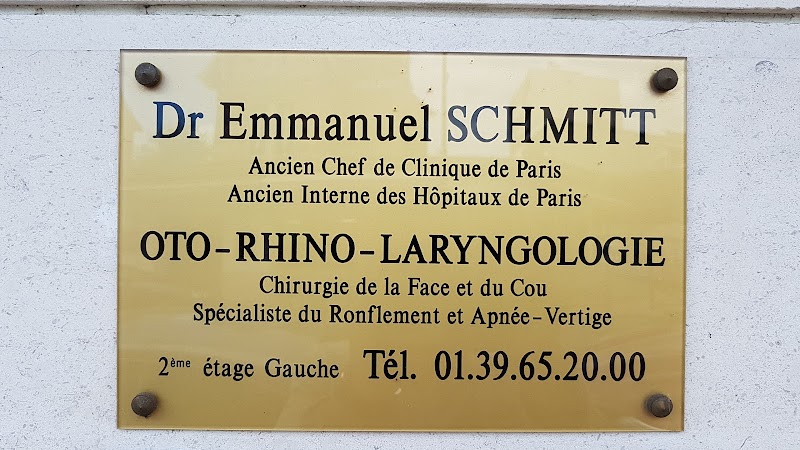 Dr Schmitt Emmanuel (ORL et spécialiste du sommeil)
