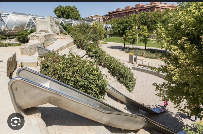 Toboganes de Madrid Río