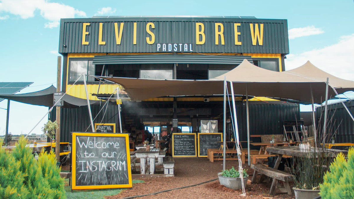Elvis Brew Co restaurant in George, Garden Route