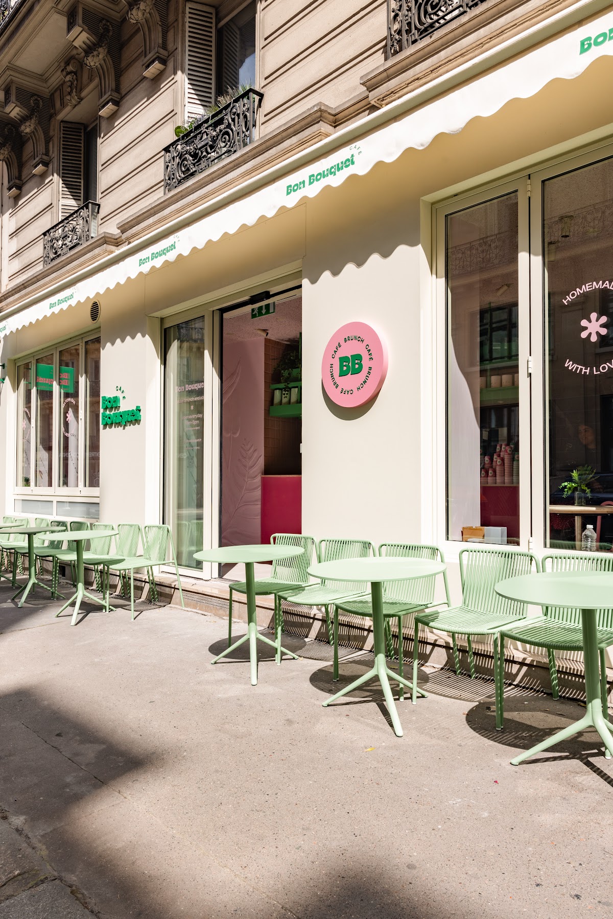 Bon Bouquet Café, vue extérieure