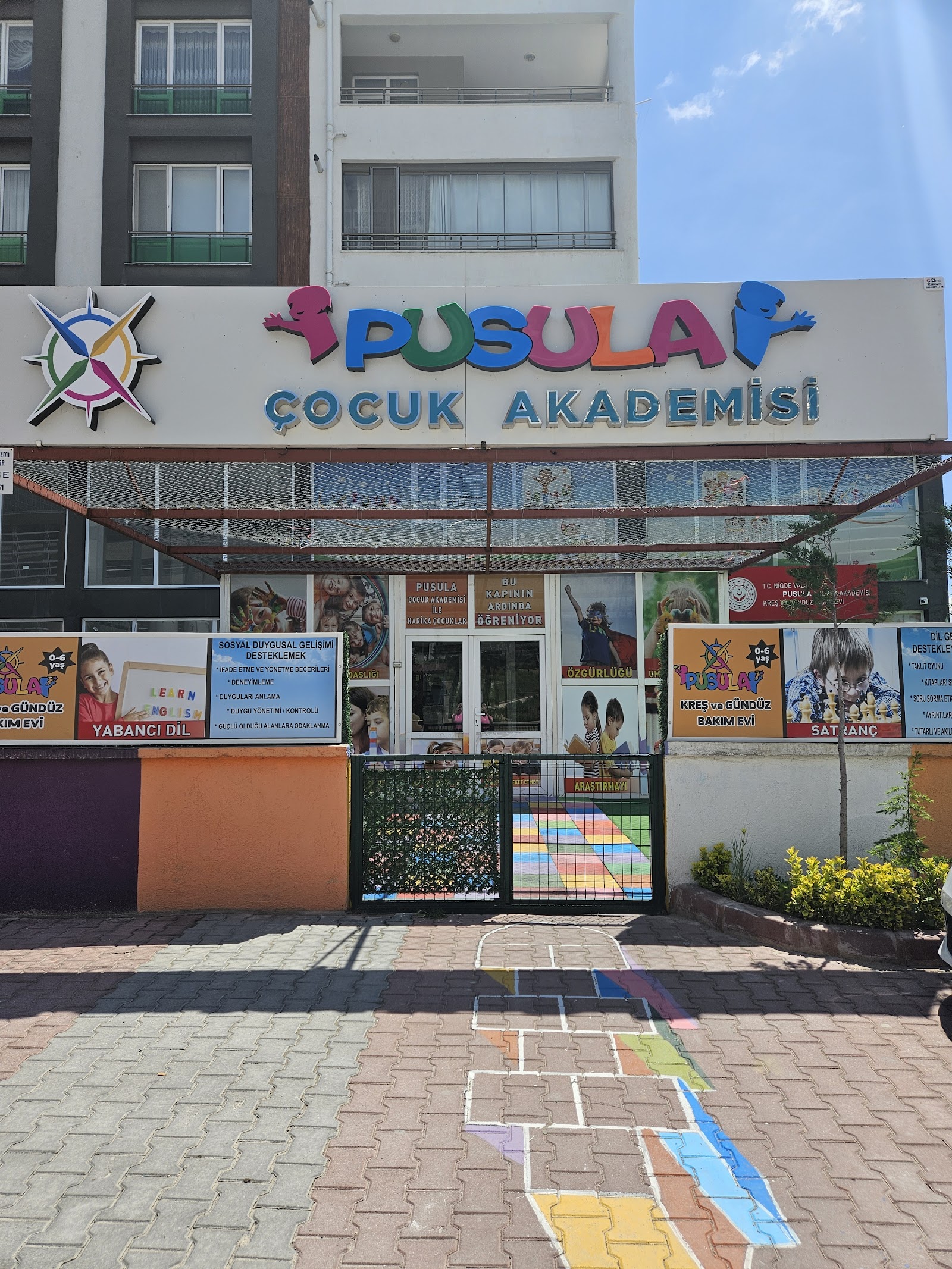 Niğde Kreş Pusula Çocuk Akademisi mekanı