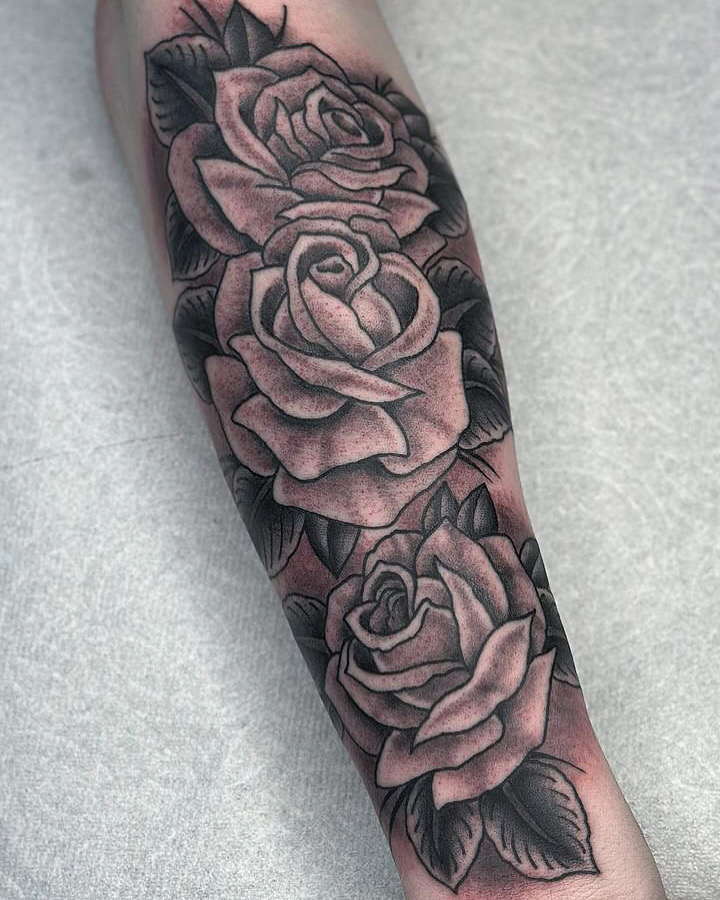 Black Rose Tattoo Club tattoo work — photo 3