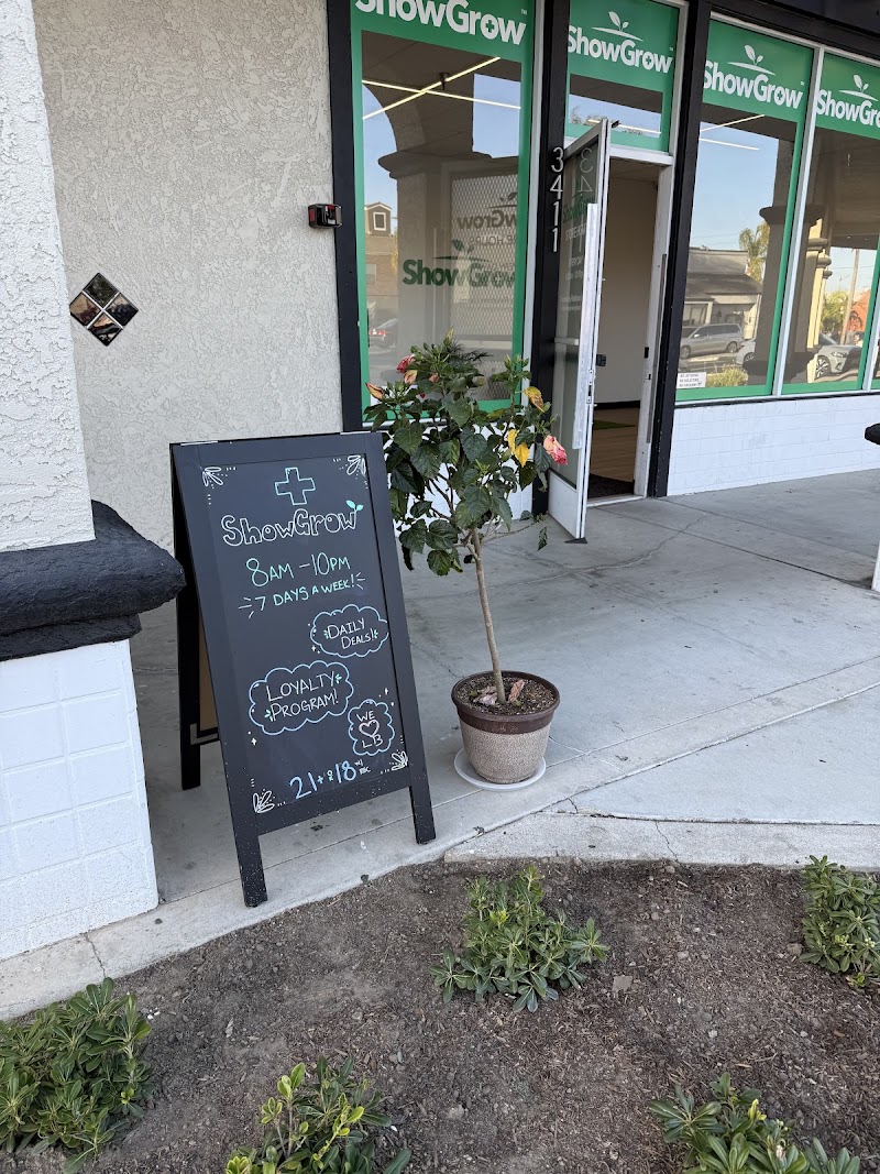 Video tour of ShowGrow Long Beach Dispensary retail environment