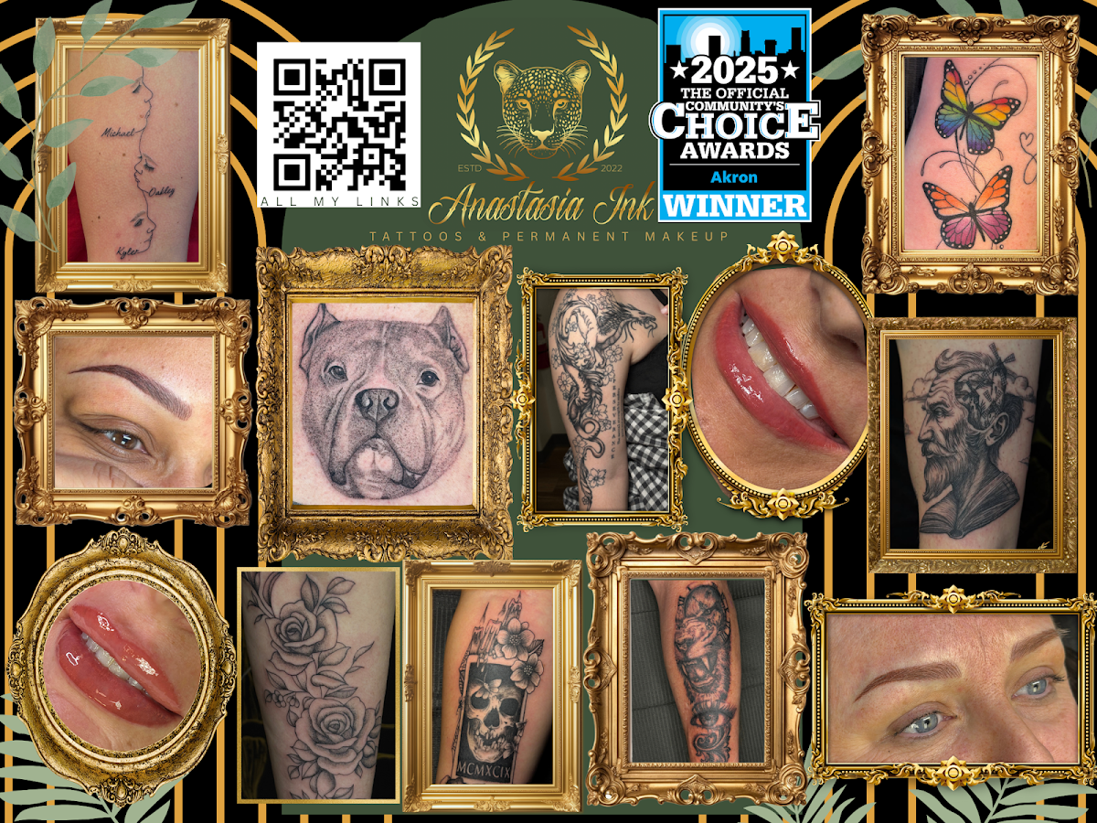 Anastasia Ink tattoo parlor in Akron, OH
